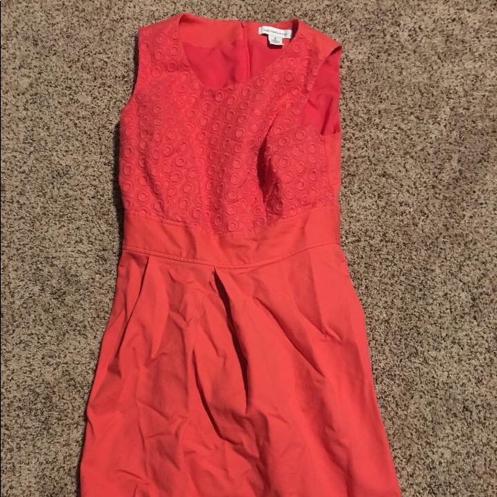 Pink Dress with Pockets